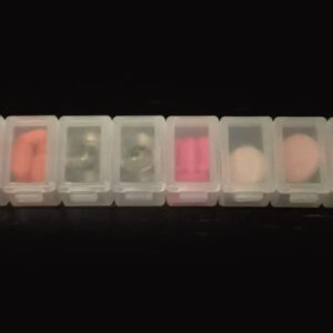 Over-the-counter medication in a pill box.